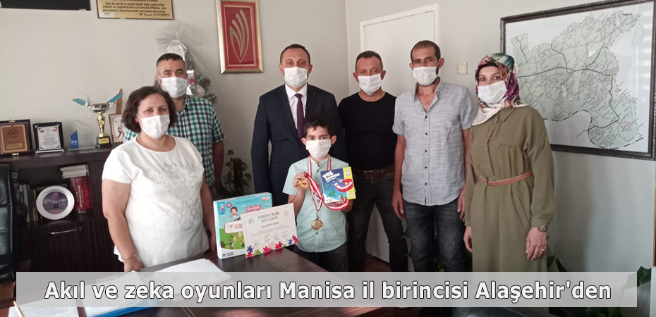 Akıl ve zeka oyunları Manisa il birincisi Alaşehir'den