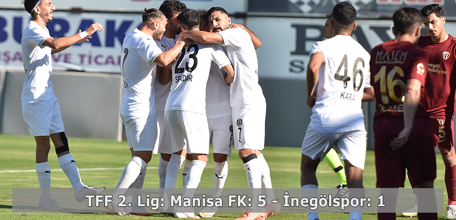 TFF 2. Lig: Manisa FK: 5 - neglspor: 1