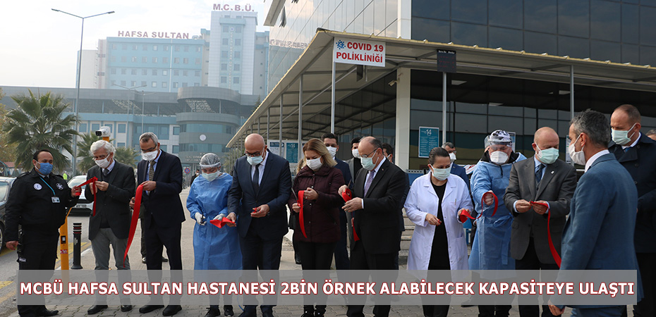 Manisa CBÜ Hafsa Sultan Hastanesi 2 bin örnek alabilecek kapasiteye ulaştı