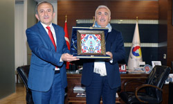 TBB Başkanı Aydın Manisa TSO yönetimiyle istişarede bulundu