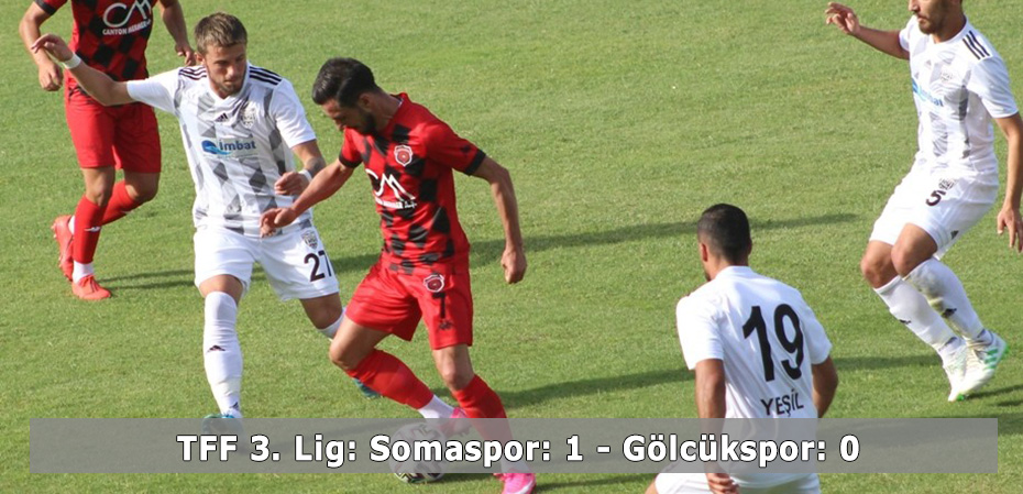 TFF 3. Lig: Somaspor: 1 - Glckspor: 0