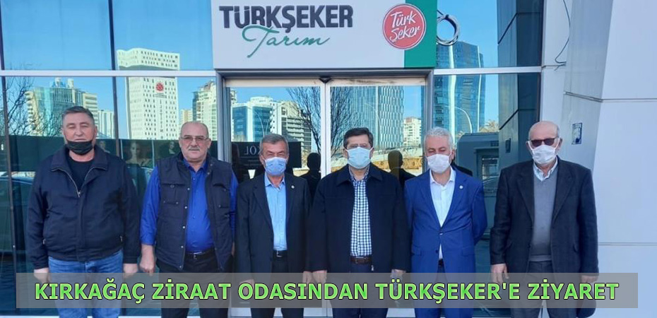 Kırkağaç Ziraat Odasından Türkşeker'e ziyaret