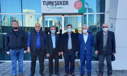 Kırkağaç Ziraat Odasından Türkşeker'e ziyaret