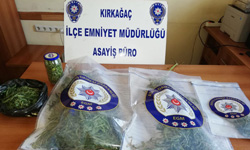 Kırkağaç'ta uyuşturucu operasyonu: 1 gözaltı