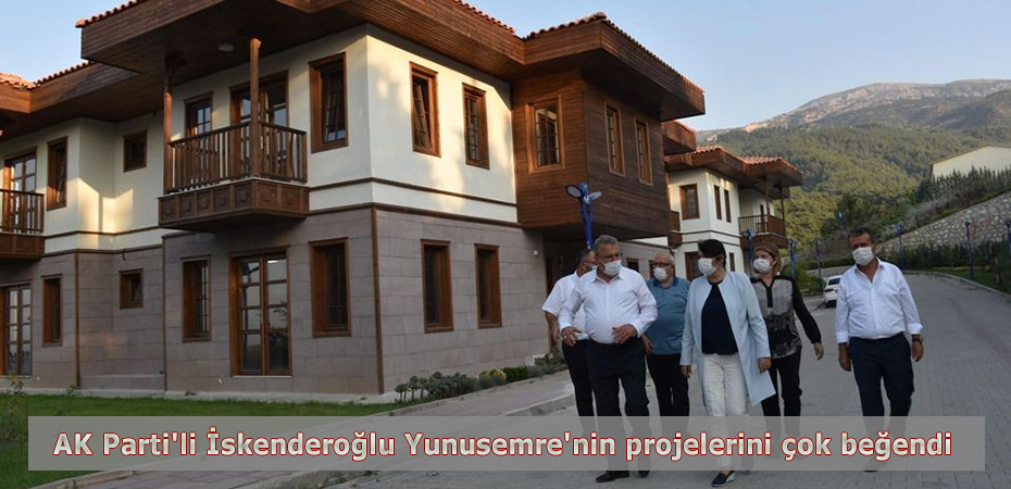 AK Parti'li skenderolu Yunusemre'nin projelerini ok beendi